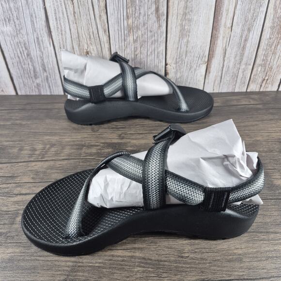 Chaco Z Classic Strappy Sandals Men's Sz 10 Black Gray (EUC) J105961 - Picture 5 of 8